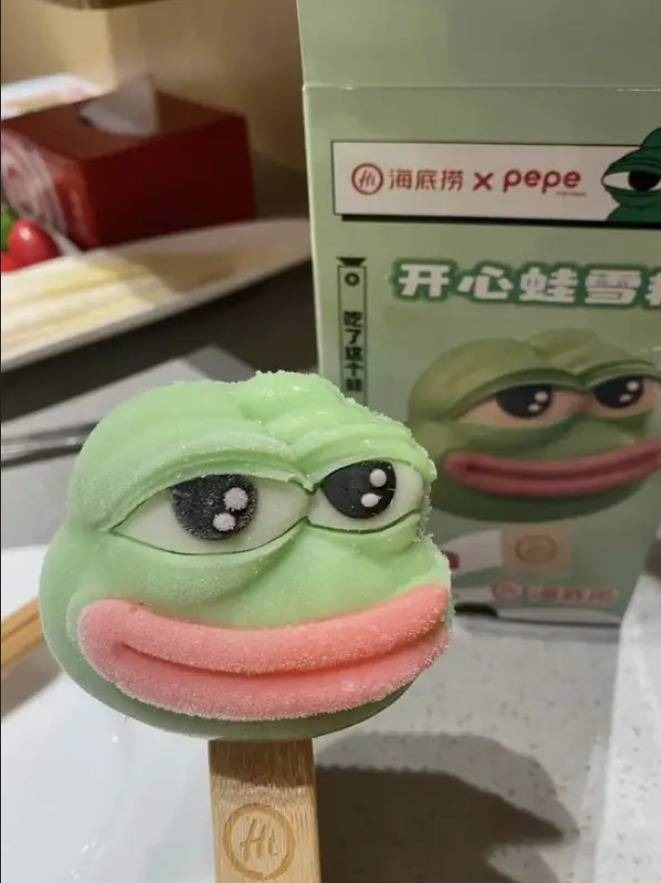 Lisää kiinalaista Pepe-tuotteistusta