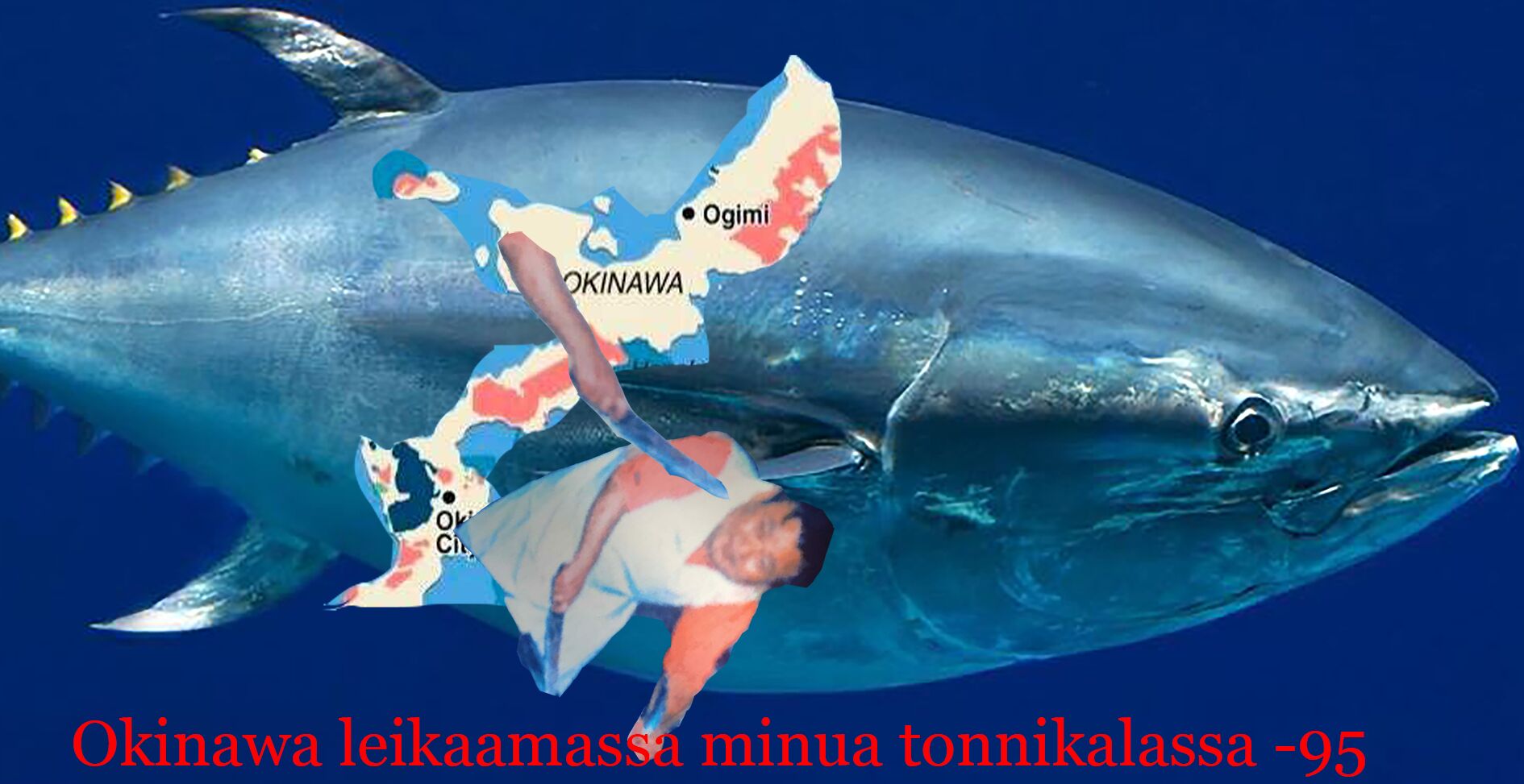 Okinawa leikkaamassa minua tonnikalassa -95